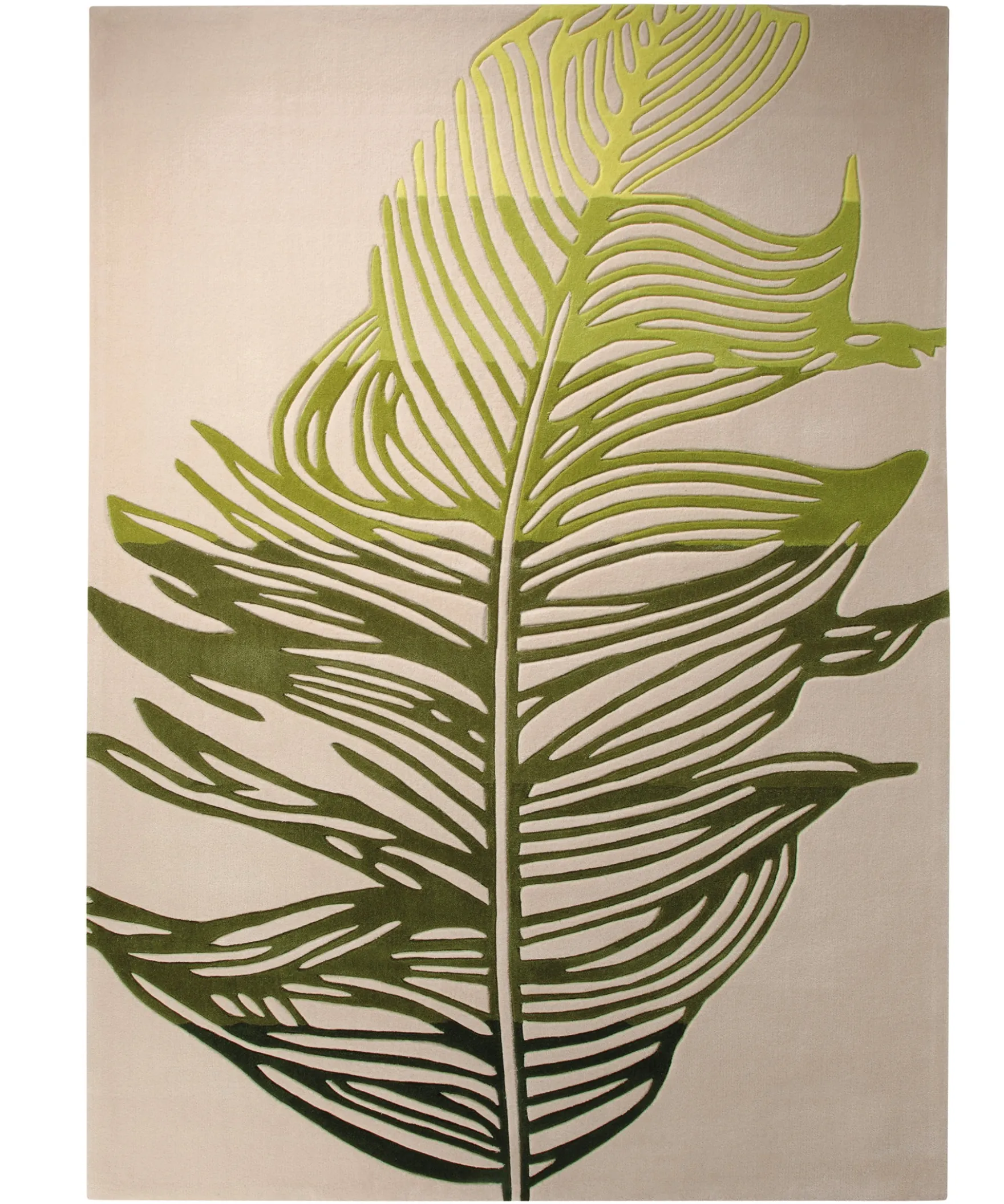 Esprit Teppich 90x160 cm Beige "Feather"
