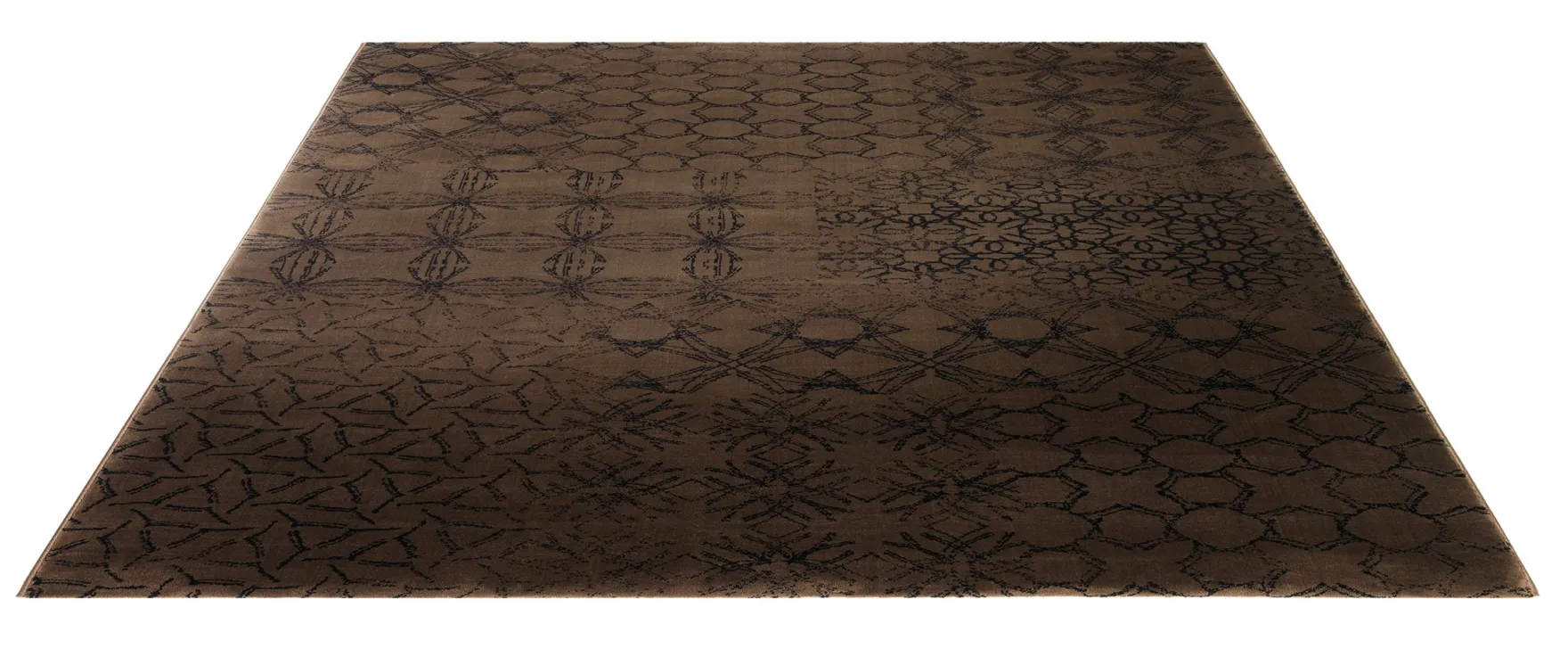 Esprit Teppich 80x150 cm Dunkelbraun "Hamptons"