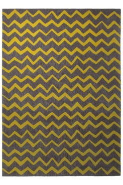 Esprit Teppich 90x160 cm Gelb Braun "Kalahari"