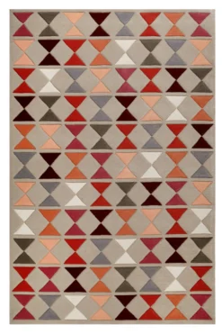 Esprit Teppich 170x240 Taupe Bunt
