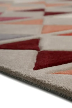 Esprit Teppich 170x240 Taupe Bunt