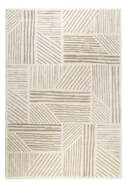 ESPRIT Webteppich creme beige "Scribble"