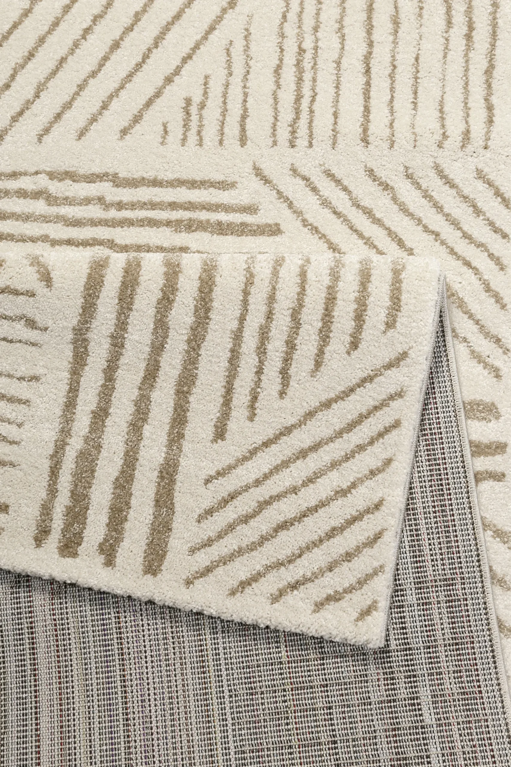 ESPRIT Webteppich creme beige "Scribble"