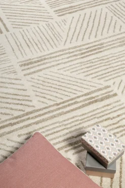 ESPRIT Webteppich creme beige