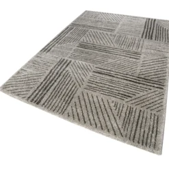ESPRIT Webteppich grau "Scribble"