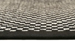 Esprit Wendeteppich Schwarz Weiß Kurzflor "Paulsen"