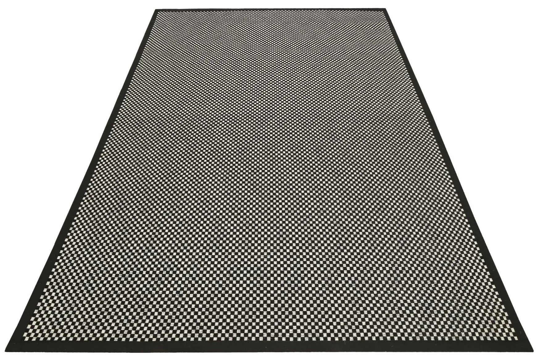 Esprit Wendeteppich Schwarz Weiß Kurzflor "Paulsen"