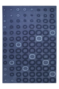 Esprit Wollteppich blau "In Best Circles"