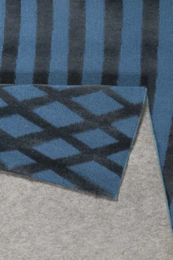 Esprit Wollteppich Blau "Vector"