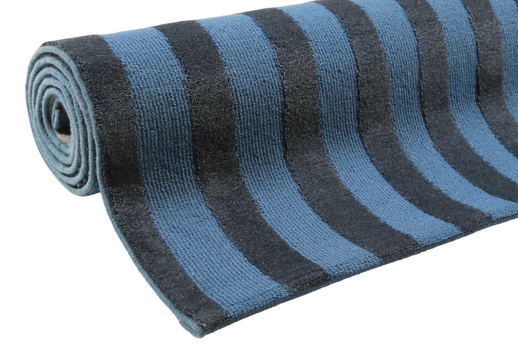 Esprit Wollteppich Blau "Vector"