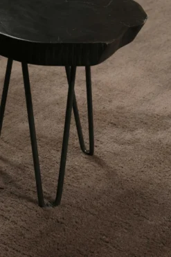 Esprit Wollteppich Braun Hochflor