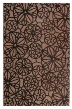 Esprit Wollteppich Braun "Society Circle"