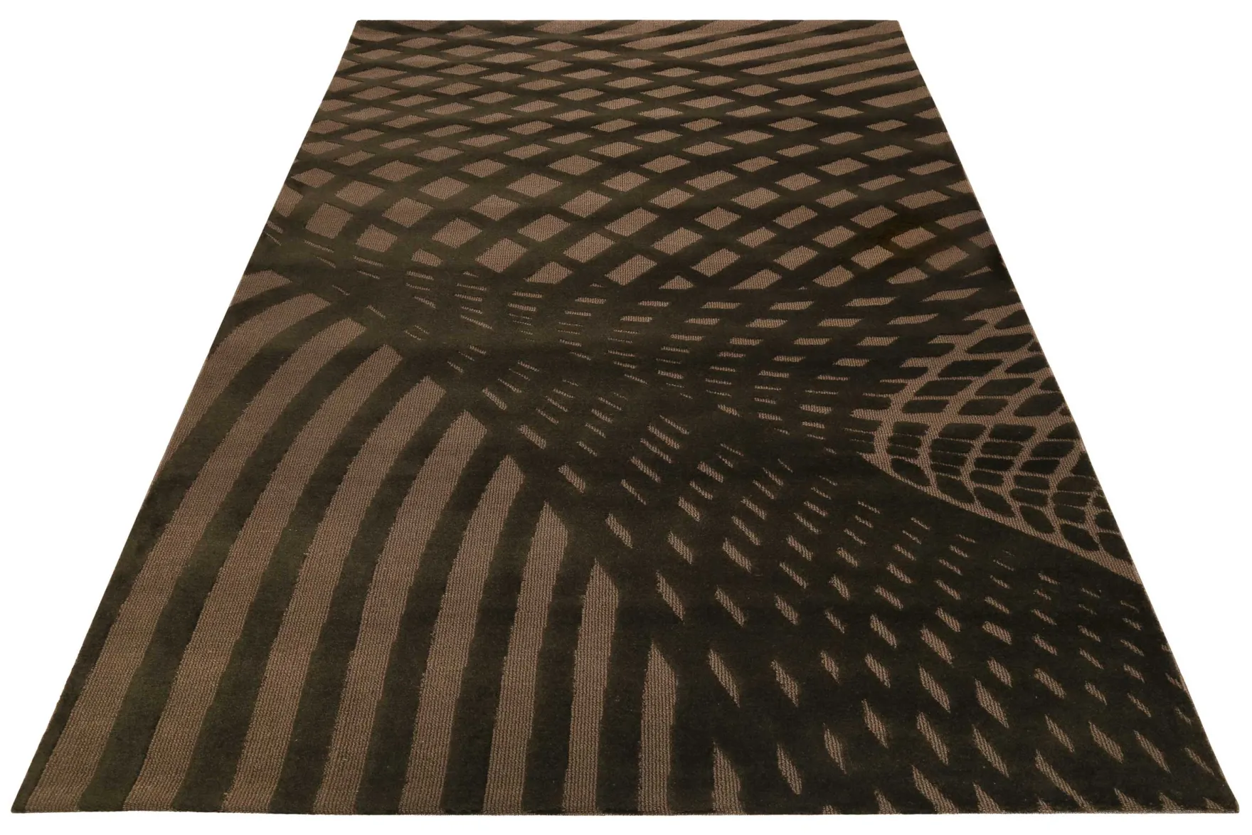 Esprit Wollteppich Braun "Vector"