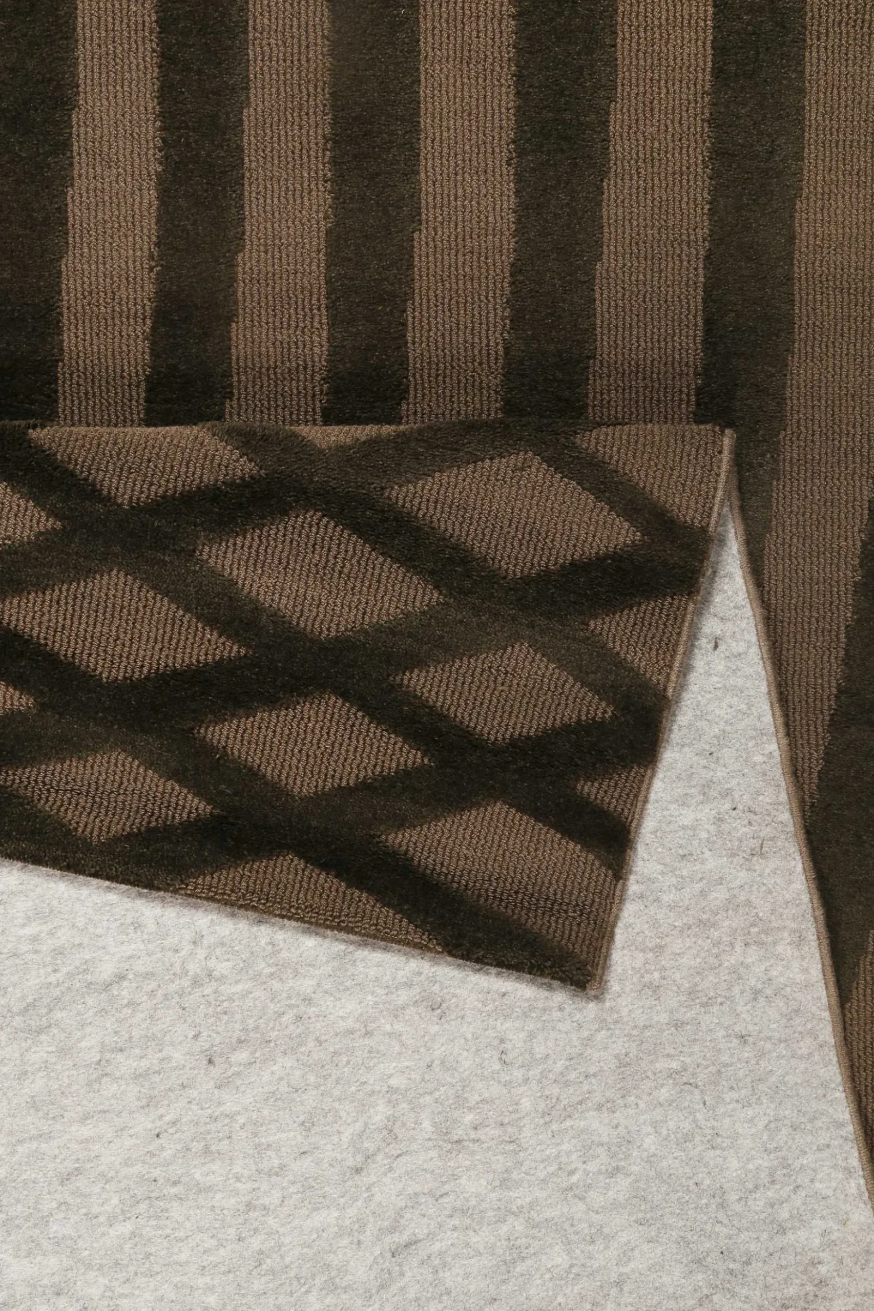 Esprit Wollteppich Braun "Vector"