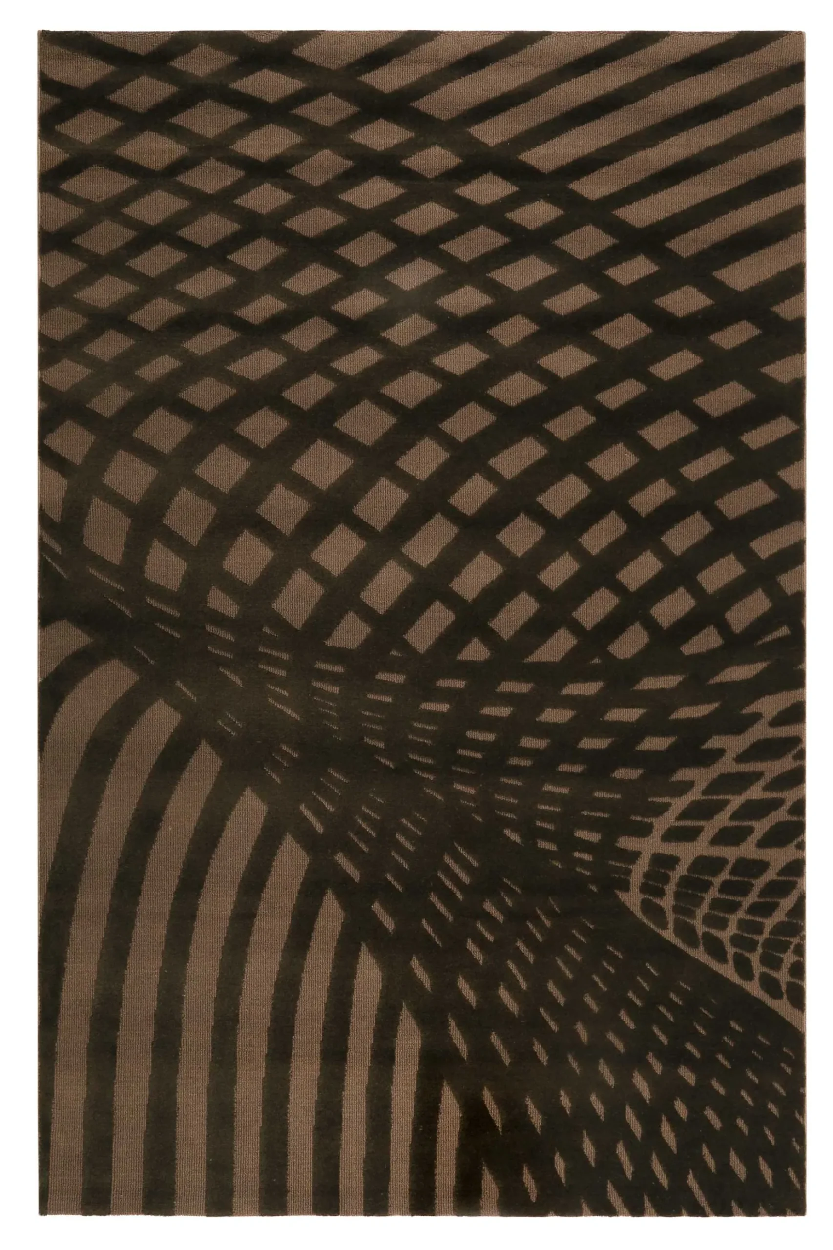 Esprit Wollteppich Braun "Vector"