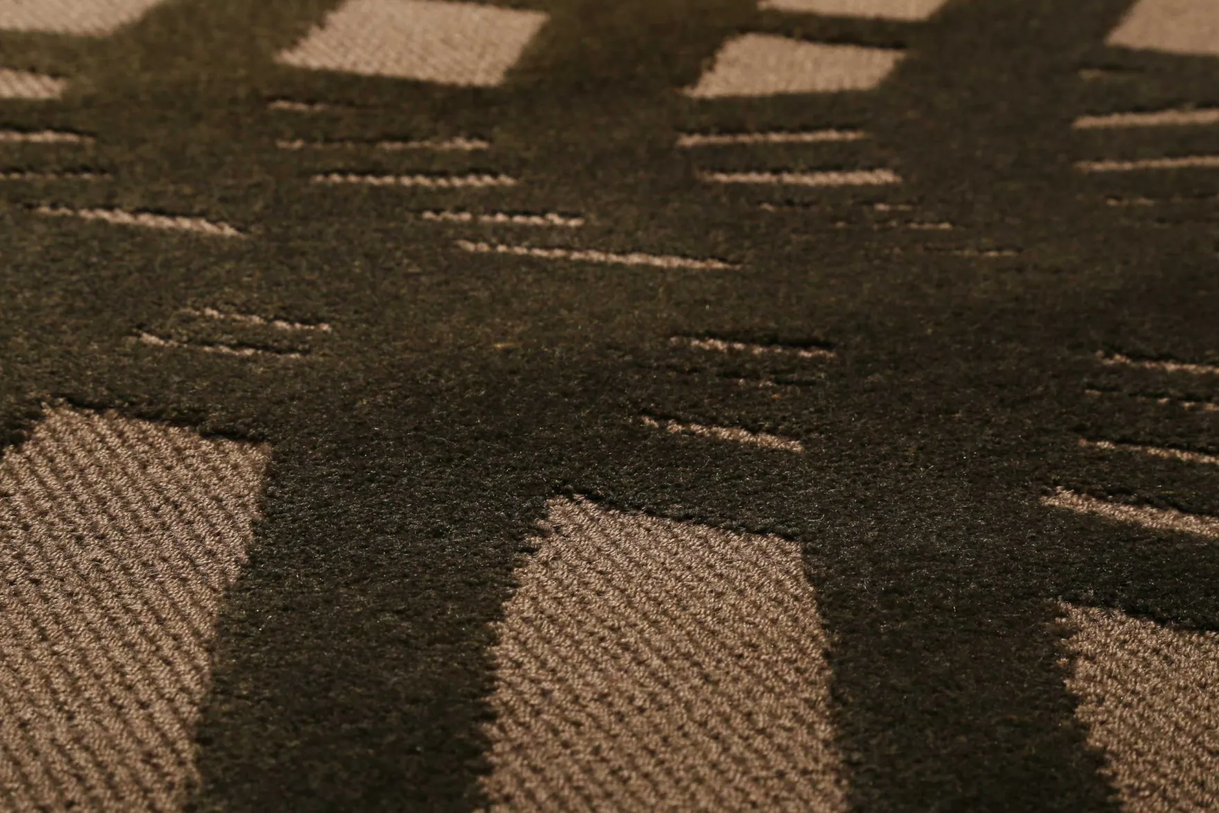 Esprit Wollteppich Braun "Vector"