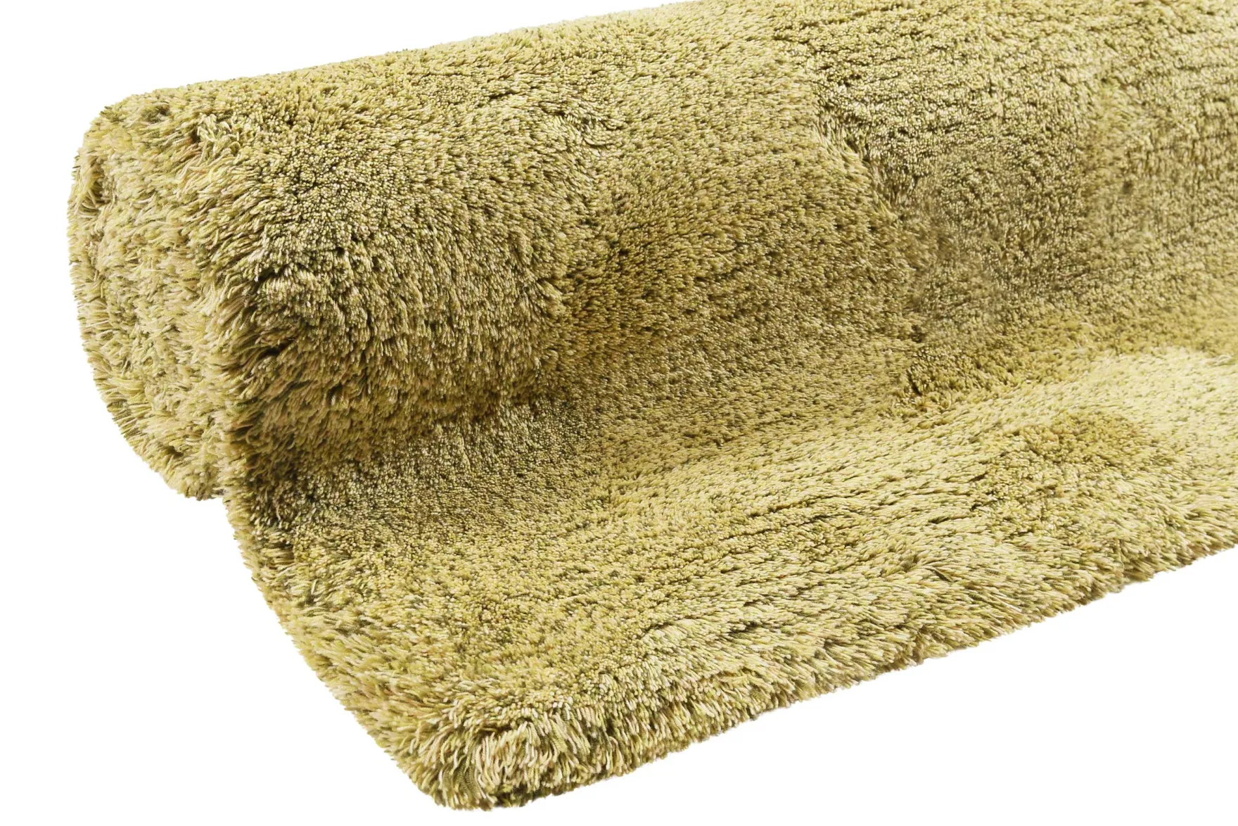 Esprit Wollteppich Grün meliert Hochflor "New Spirit"