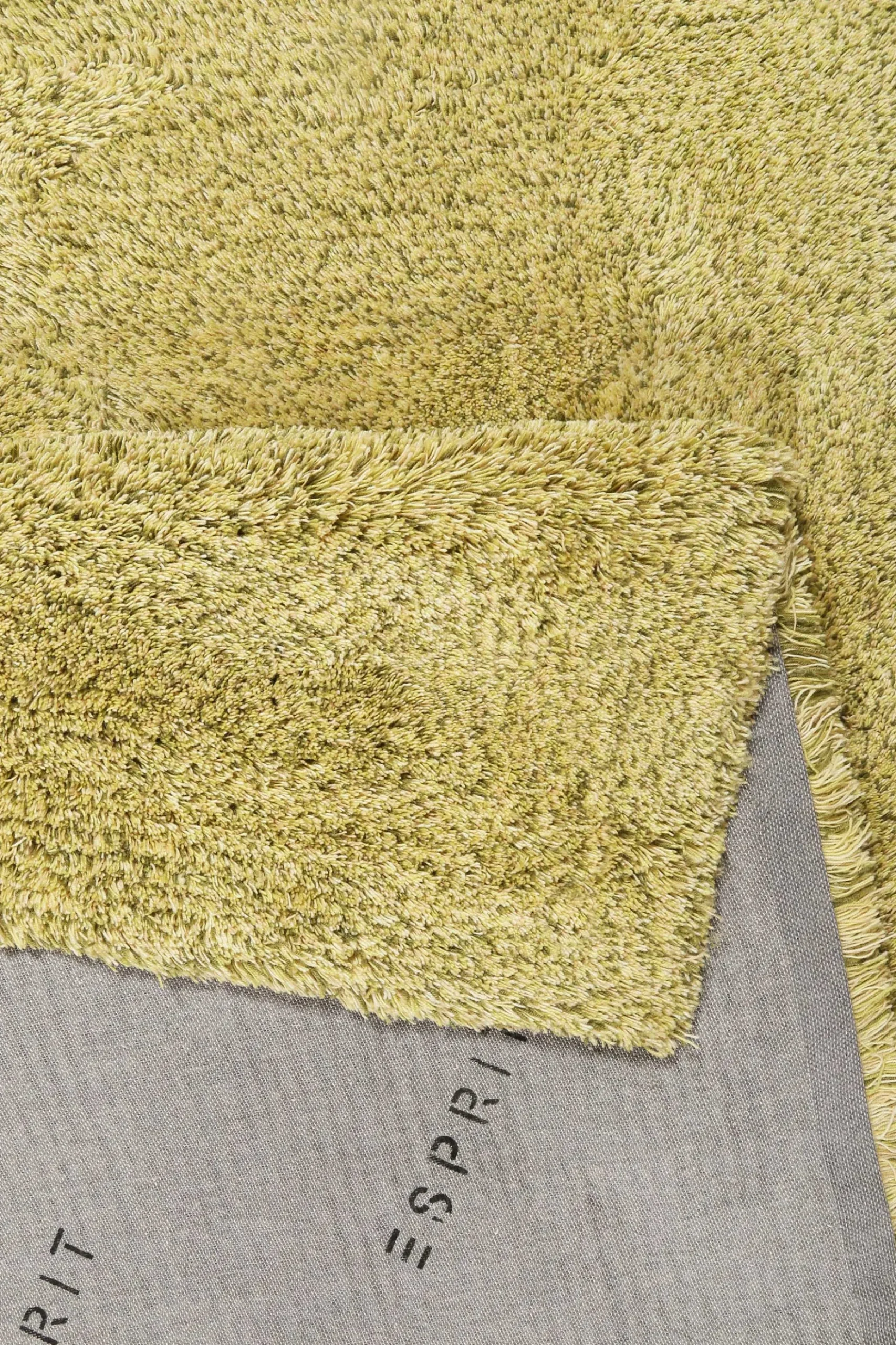 Esprit Wollteppich Grün meliert Hochflor "New Spirit"