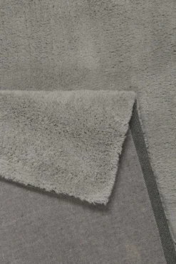 Esprit Wollteppich Hellgrau Hochflor