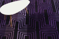 Esprit Wollteppich Lila