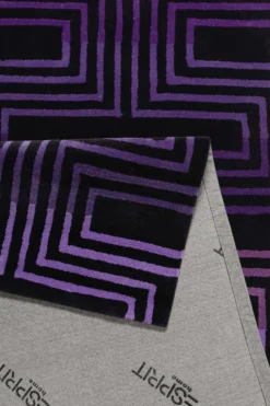 Esprit Wollteppich Lila