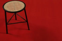 Esprit Wollteppich Rot Hochflor 
