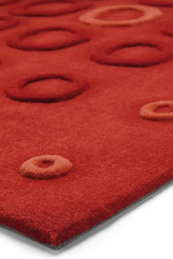 Esprit Wollteppich rot "In Best Circles"