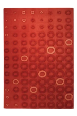 Esprit Wollteppich rot "In Best Circles"