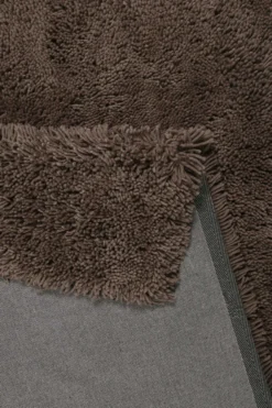 Esprit Wollteppich Shaggy Braun Hochflor 