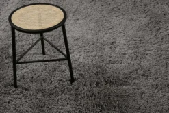 Esprit Wollteppich Shaggy Grau Hochflor 