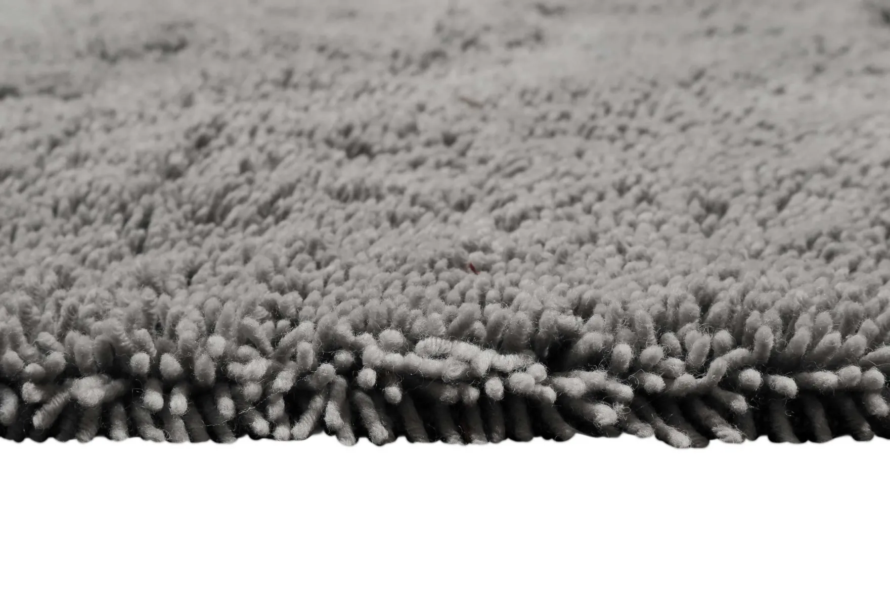 Esprit Wollteppich Shaggy Hellgrau Hochflor "Seattle Shag"