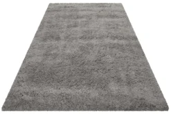 Esprit Wollteppich Shaggy Hellgrau Hochflor "Seattle Shag"