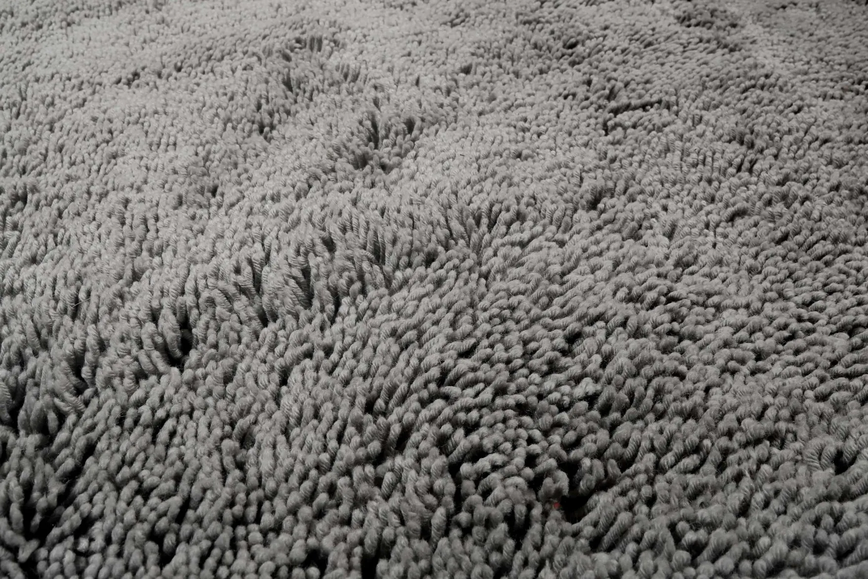 Esprit Wollteppich Shaggy Hellgrau Hochflor "Seattle Shag"