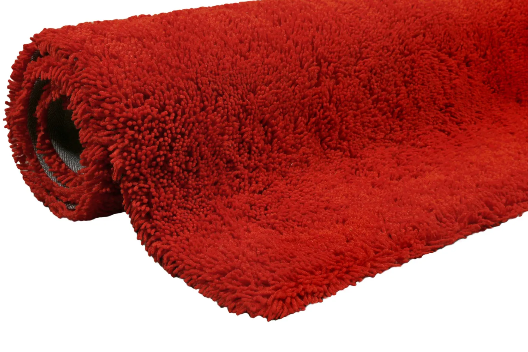 Esprit Wollteppich Shaggy Rot Hochflor "Seattle Shag"