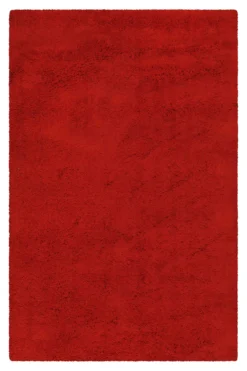 Esprit Wollteppich Shaggy Rot Hochflor