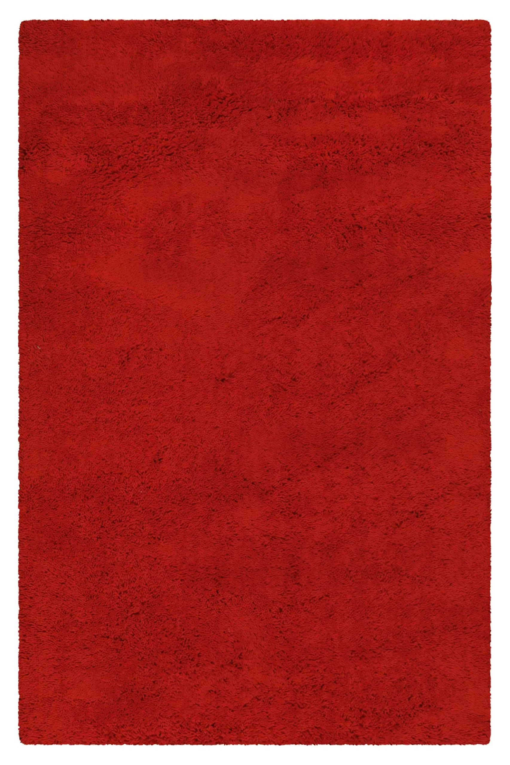 Esprit Wollteppich Shaggy Rot Hochflor "Seattle Shag"