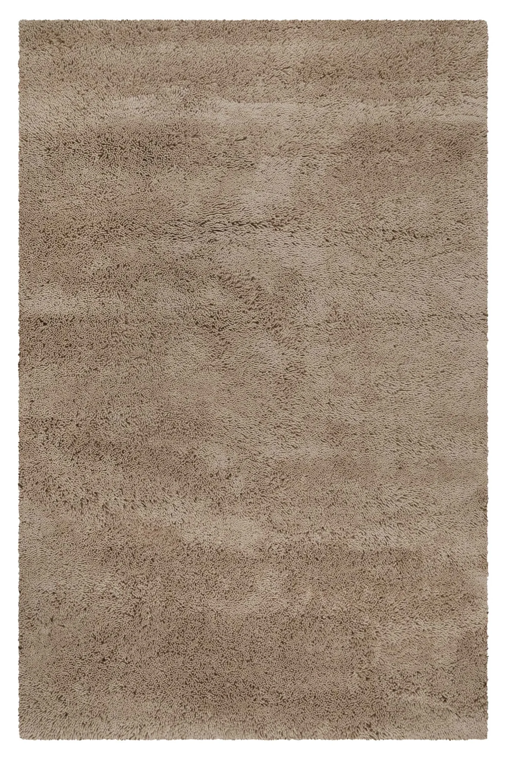 Esprit Wollteppich Shaggy Sand Beige Hochflor "Seattle Shag"