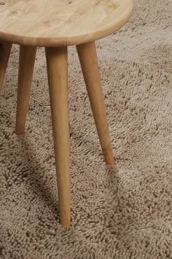 Esprit Wollteppich Shaggy Sand Beige Hochflor
