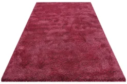 Esprit Wollteppich Violett meliert Hochflor 