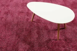 Esprit Wollteppich Violett meliert Hochflor 
