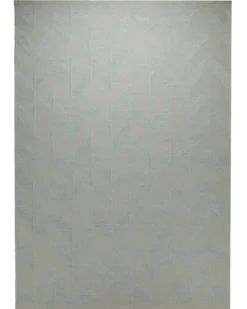 Fall Handwebteppich Wolle Chenille Chevron mint 160x230 cm