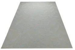 Fall Handwebteppich Wolle Chenille Chevron mint 160x230 cm