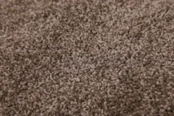 2 für 1 Aktion: Hochflor Teppich Rund Braun 