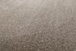 2 für 1 Aktion: Hochflor Teppich Rund Sand Beige 