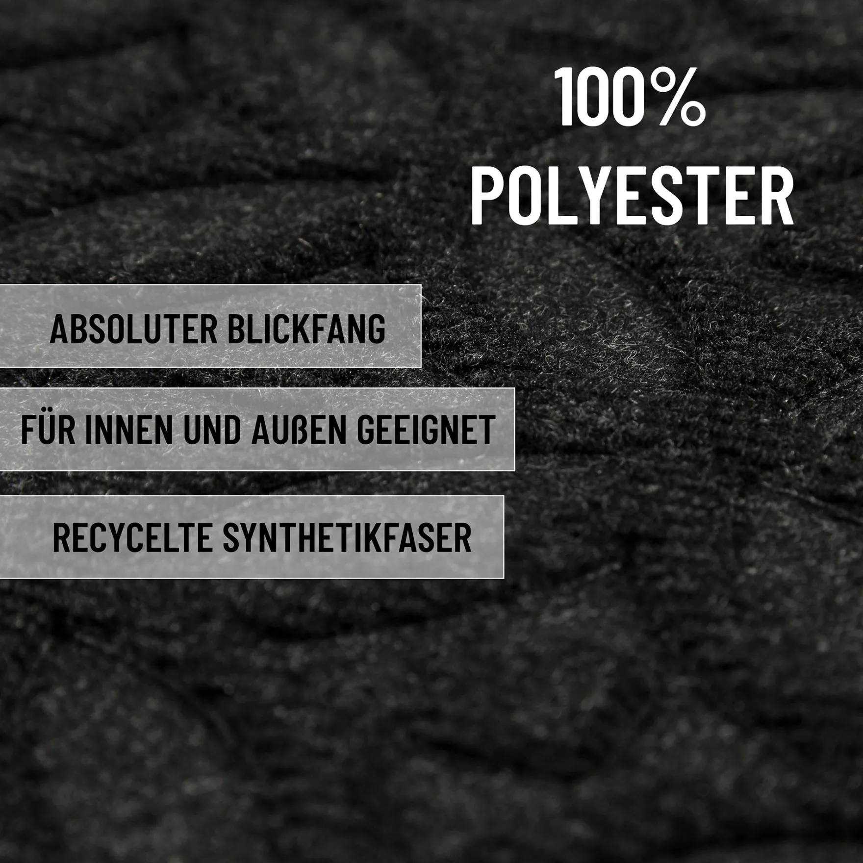 Fußmatte Anthrazit "Midnight Mosaic" WECONhome