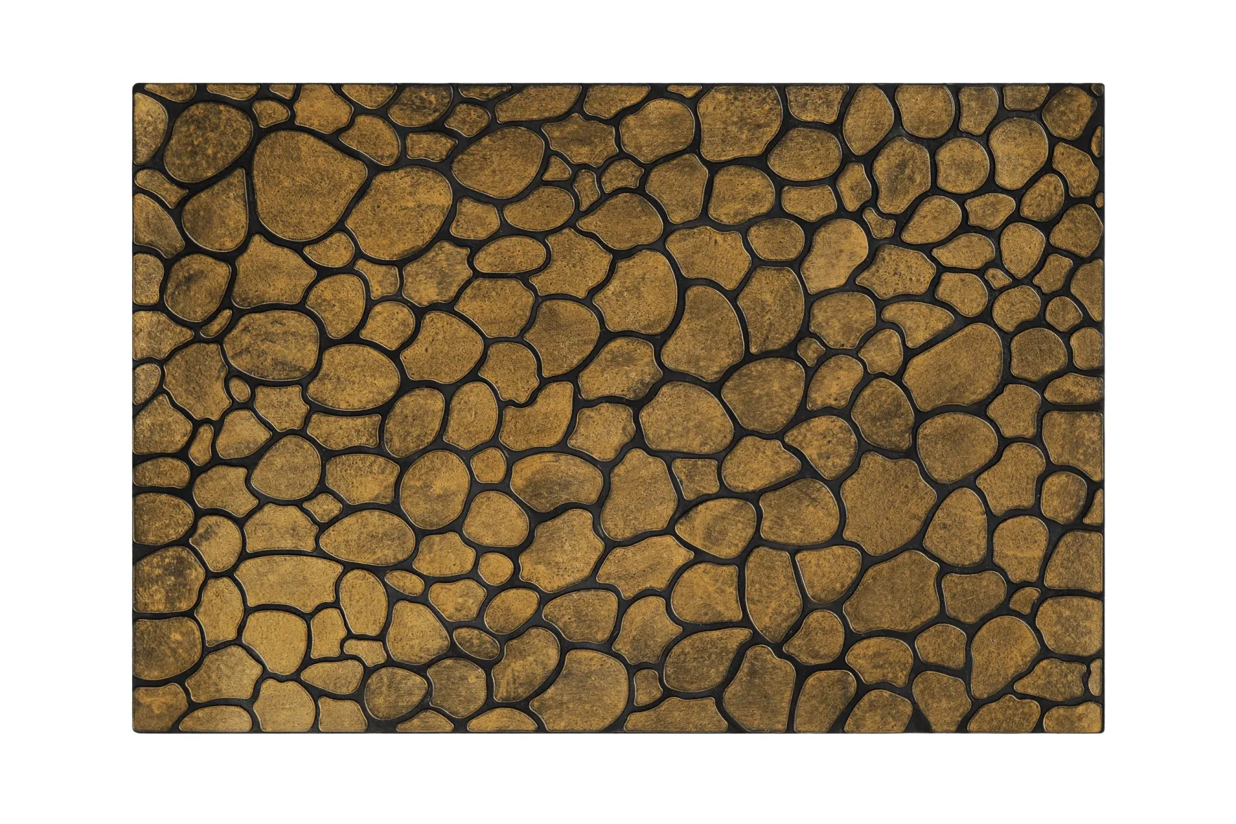 Fußmatte aus Gummi Gold Braun "Desert Pebble" WECONhome