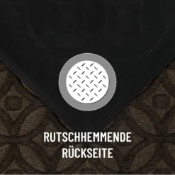 Fußmatte Braun "Midnight Mosaic" WECONhome