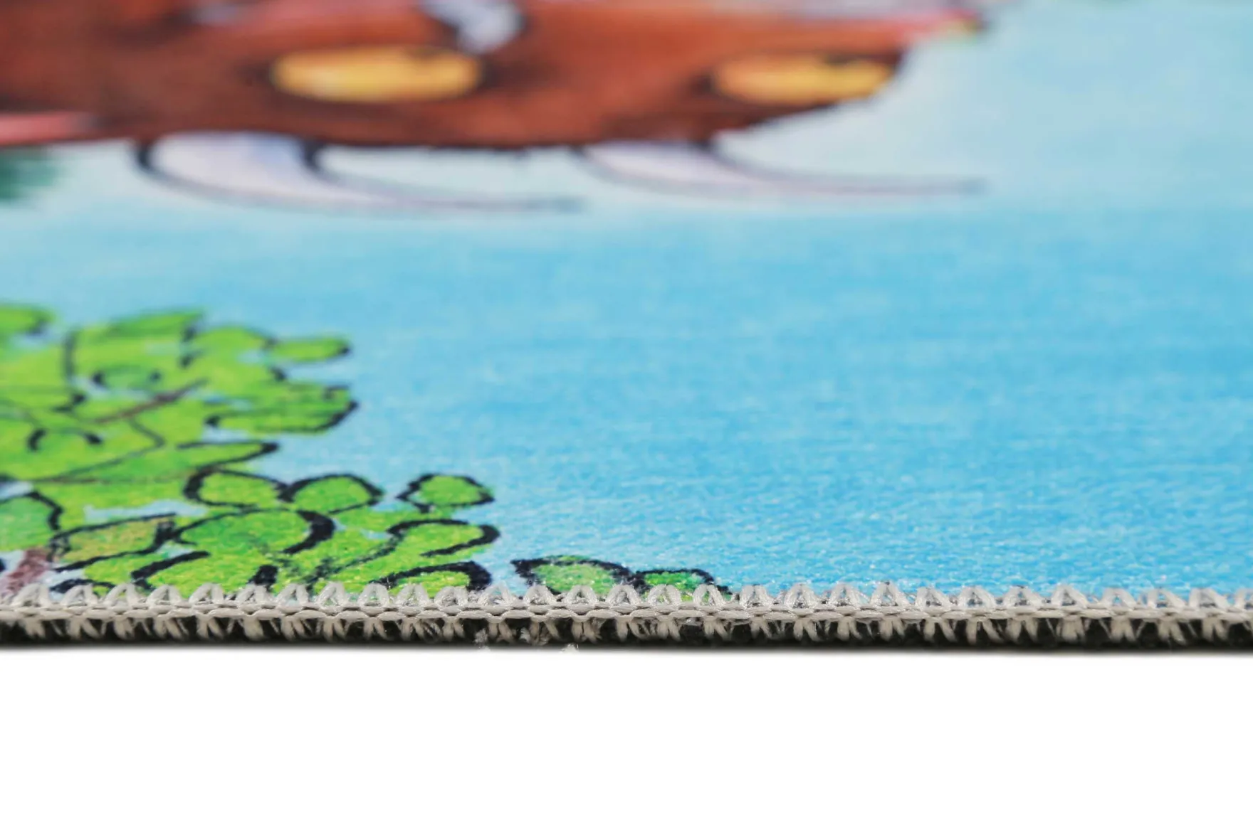 Grüffelo Kinderteppich Bunt Kurzflor "Mouselo"