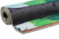 Grüffelo Kinderteppich Bunt Kurzflor