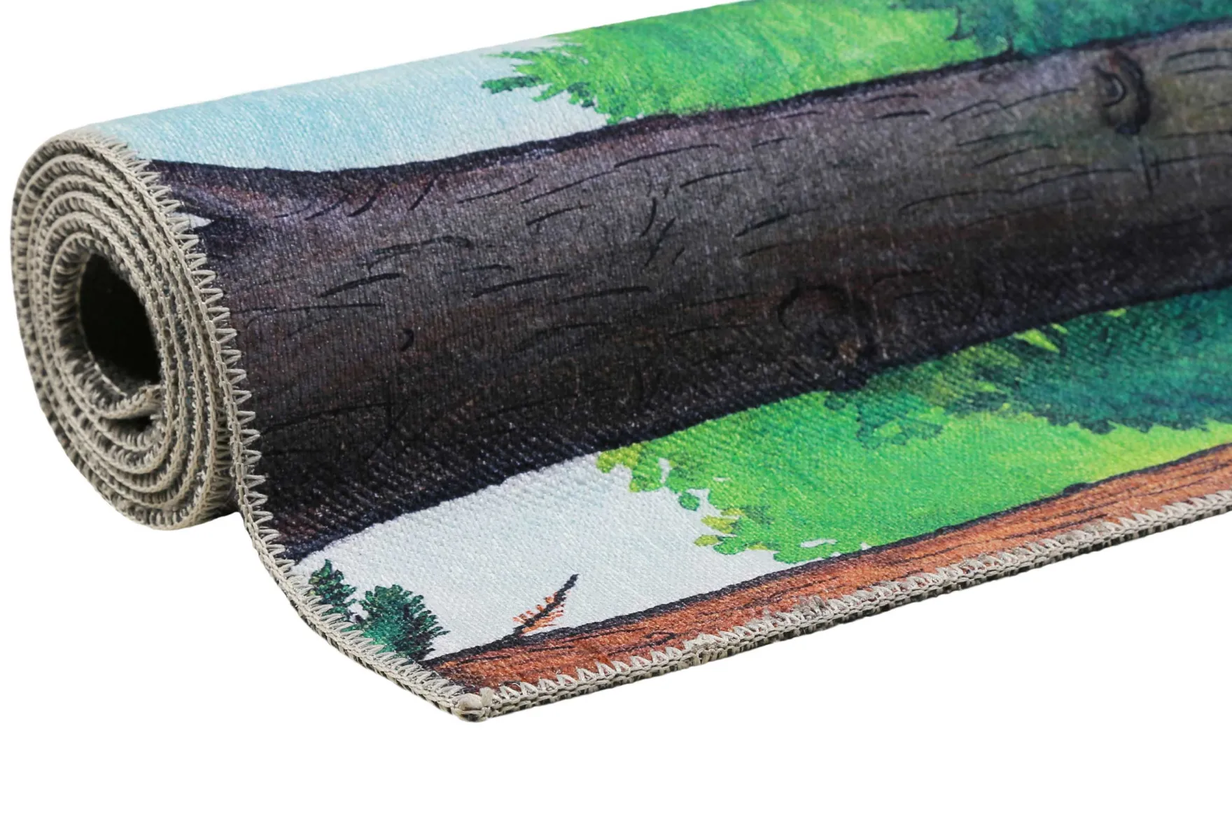 Grüffelo Kinderteppich Bunt Kurzflor "Mouselo"